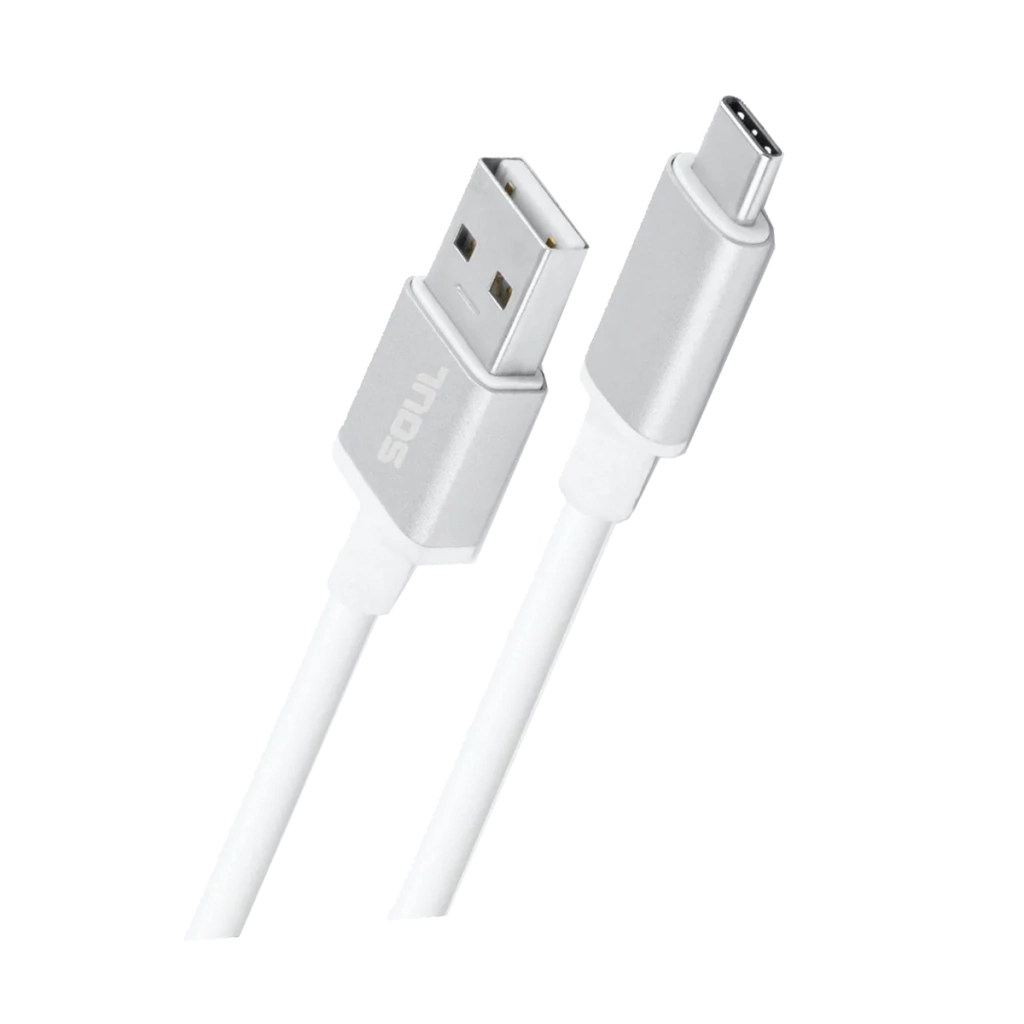 Cable Usb Cargador SOUL Tipo C carga rapida Largo 2 Mt