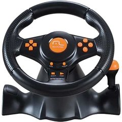 Volante Laranja Racer 3 Em 1 Wireless Para Ps2, Ps3 E Pc Mul - comprar online