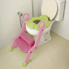 Redutor De Assento Com Escada Menina - Multikids - Bb052