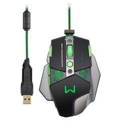 Mouse Multilaser Warrior 9 Botões 4000dpi - Mo249