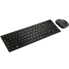 Teclado E Mouse Sem Fio Multimídia Slim Preto Multilaser - T
