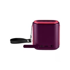 Caixa De Som Mini Bluetooth/sd/p2 10w Rms Roxo E Rosa Pulse - comprar online