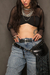 Imagem do Lyra Snake Preto - Fannypack