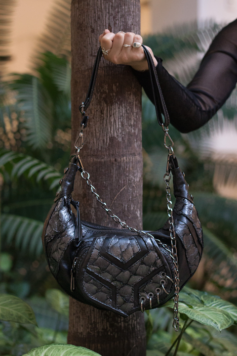 Kayapó Pirarucu - Hobo Bag