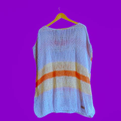 Chaleco Rayado largo cod. 07 - tienda online