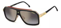 Anteojos Carrera CA 1053/S/TI Negro/Dorado y rojo