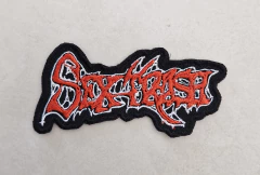 Patch bordado Sextrash logo