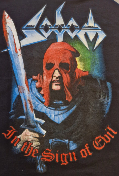Camiseta Sodom - In the Sign of Evil na internet