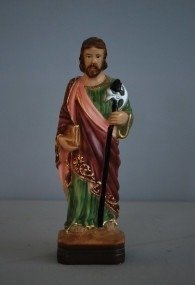 Imagem São Judas Tadeu 20cm - Pintura Automotiva