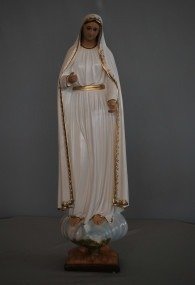 Imagem Nossa Senhora De Fatima Peregrina 50cm Exclusiva Arap