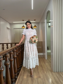 VESTIDO DE NOIVA MIDI