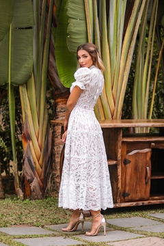 VESTIDO MIDI DE NOIVA DISPONÍVEL PARA LOCAÇÃO (3589) - loja online