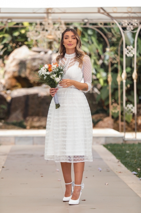 Vestido de Noiva Para Casamento Civil