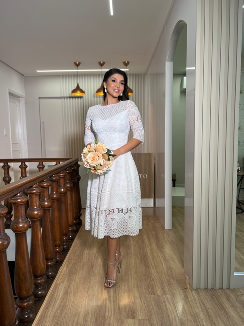 VESTIDO MIDI NOIVA