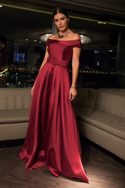 VESTIDO DE FESTA DISPONÍVEL PARA LOCAÇÃO (5925)