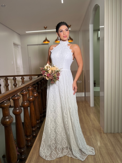 VESTIDO DE NOIVA DISPONÍVEL PARA LOCAÇÃO