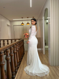 VESTIDO DE NOIVA DISPONÍVEL PARA LOCAÇÃO (3709) na internet