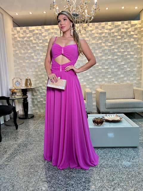 VESTIDO DE FESTA DISPONÍVEL PARA LOCAÇÃO (14207)
