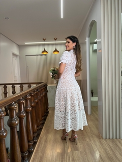 VESTIDO MIDI DE NOIVA DISPONÍVEL PARA LOCAÇÃO (3589) - comprar online