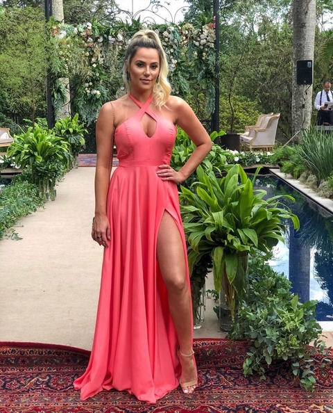 VESTIDO DE FESTA DISPONÍVEL PARA LOCAÇÃO NA UNIDADE DE TAGUATINGA (88862)
