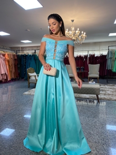 VESTIDO DE FESTA LONGO DISPONÍVEL PARA LOCAÇÃO (6134) na internet