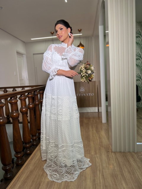 VESTIDO DE NOIVA LONGO 