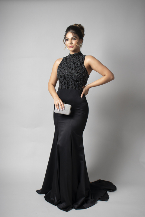 vestido de festa sereia para alugar em taguatinga
