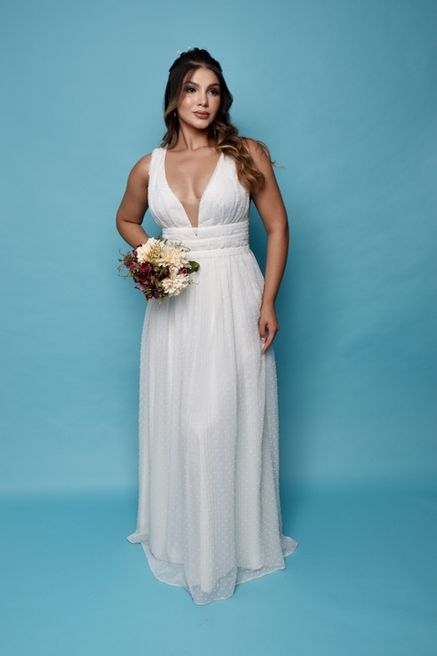 vestido para casamento civil
