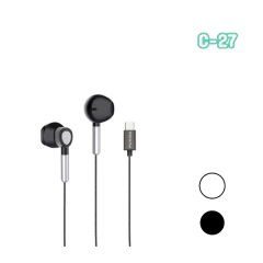 AURICULARES C/MIC PUXIDA C27 C28 TIPO C SIN GOMITAS en internet