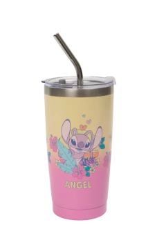 Imagen de VASO TERMICO 600ML CON TAPA Y BOMBILLA DISNEY 7172 7174 7195