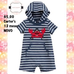 65,00 Carter’s NOVO 12 meses