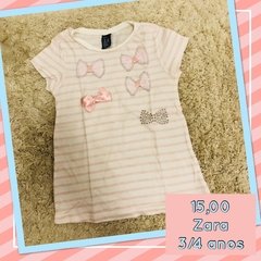 15,00 Zara 3/4 anos desapego