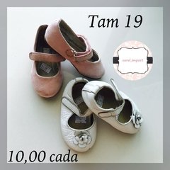 Tamanho 19 os dois 20,00 desapego