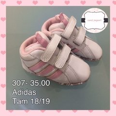 Adidas 35,00 tam 18/19 desapego
