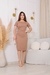 Vestido Tubinho Carol Marrom 3525 - loja online