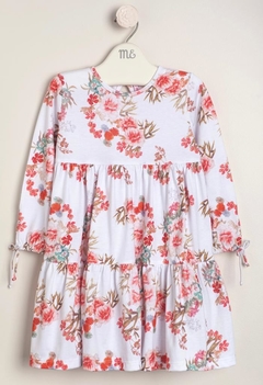 vestido algodón flores Ines