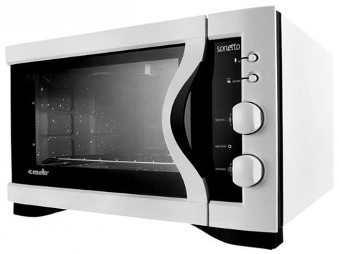 Forno elétrico 44 litros Grill Sonetto Timer Tostador - Mueller