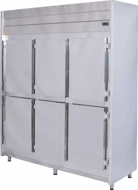 Geladeira comercial congelados 6 portas 1290 litros 1700x600x2050 CGCCM6P - Chimafrio