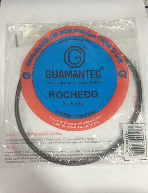 Borracha para panela de pressão Rochedo 3-5 litros - Guamantec