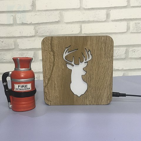 Luminária Ledito Wood - Alce - comprar online