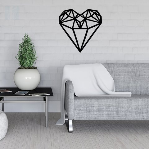 Escultura 2D - Diamante