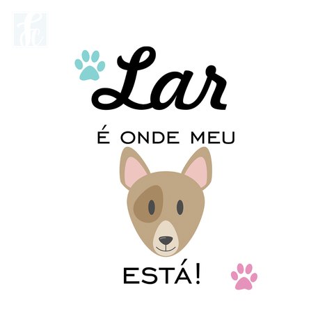 Placa Decorativa Pet - Cachorro - comprar online