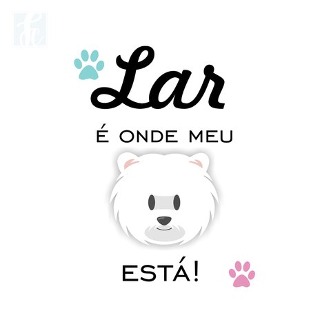 Placa Decorativa Pet - Cachorro - comprar online