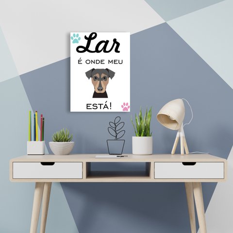 Placa Decorativa Pet - Cachorro