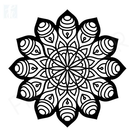 Mandala - MDREC 004 - comprar online