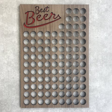 Quadro Porta Tampinhas - Best Beer - comprar online