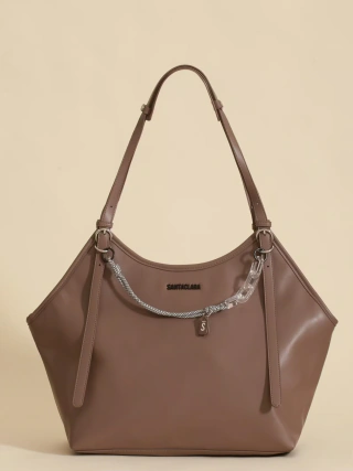 CARTERA SHOPPER NAVY CHARM