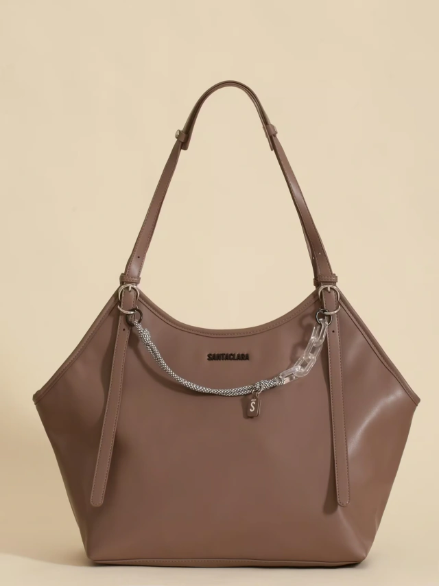 CARTERA SHOPPER NAVY CHARM