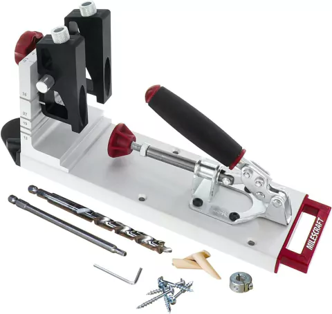 Milescraft Pocket Hole Jig 400 Agujeros De Bolsillo Ocultos