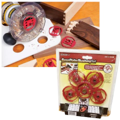 Base Router Tupi Milescraft Baseplate Bujes Intercambiables